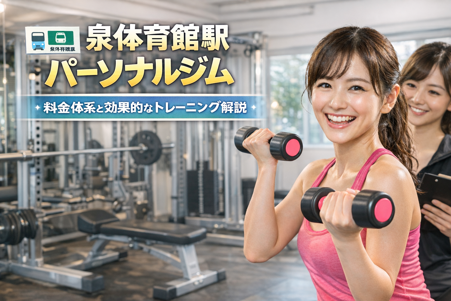 泉体育館駅周辺のパーソナルジムの料金体系や効果的なトレーニングを解説